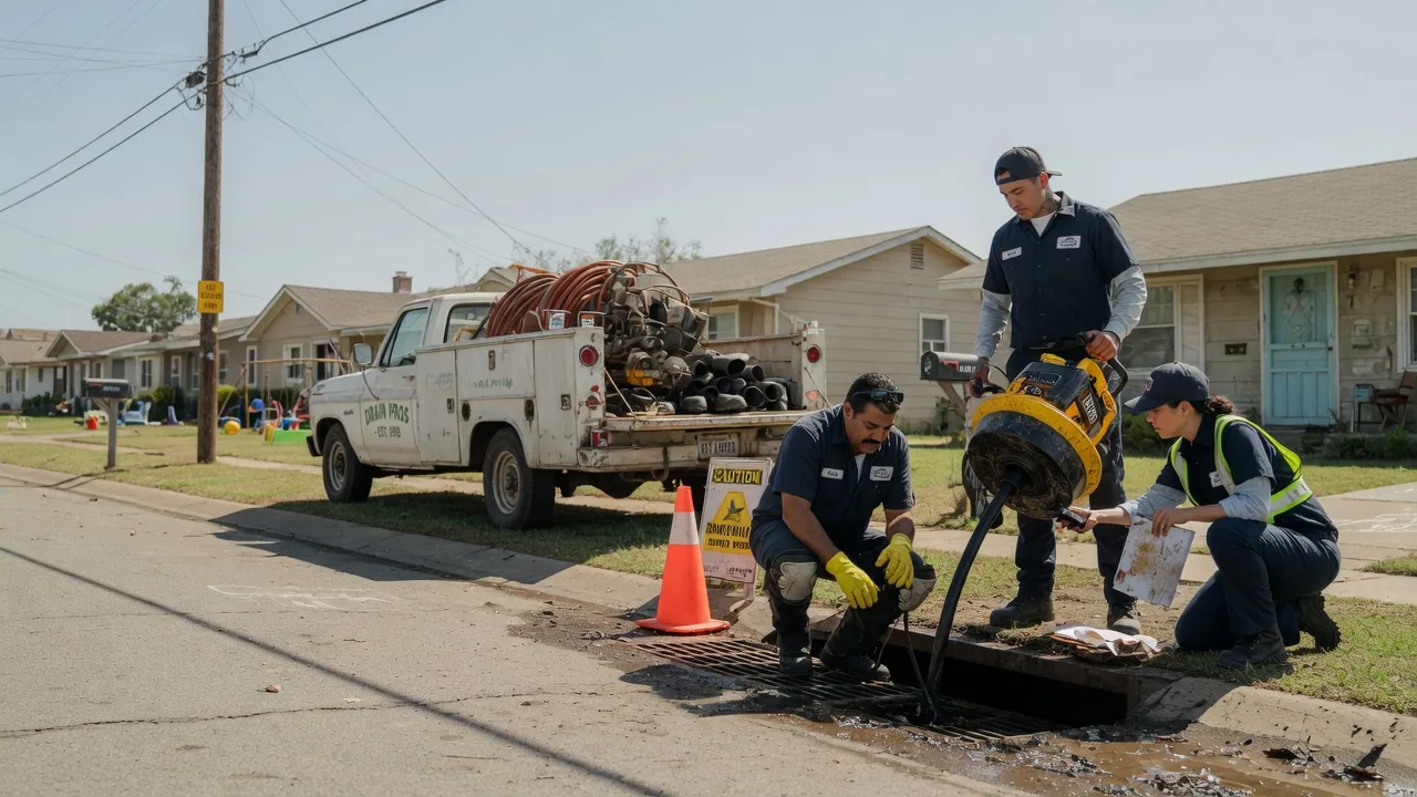 Drain Cleaning in Sun, LA near me